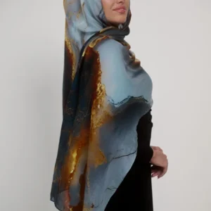 Watermark Modal Shawls - Shades of Grey