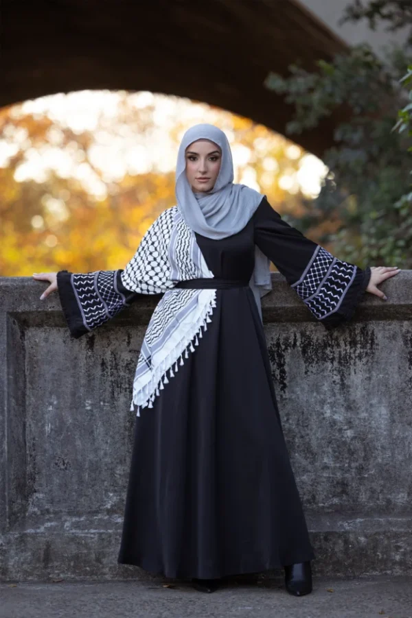 Gaza Embroidered Abaya