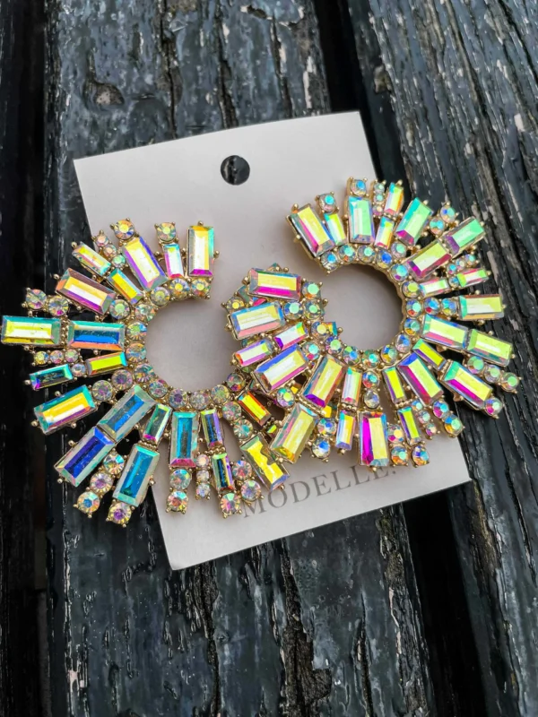 Crystal Stud Earrings
