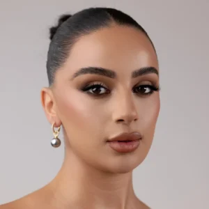 Pearl Hoop Earrings