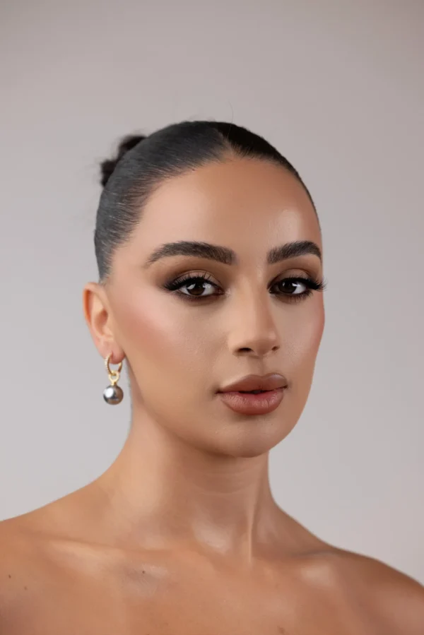 Pearl Hoop Earrings